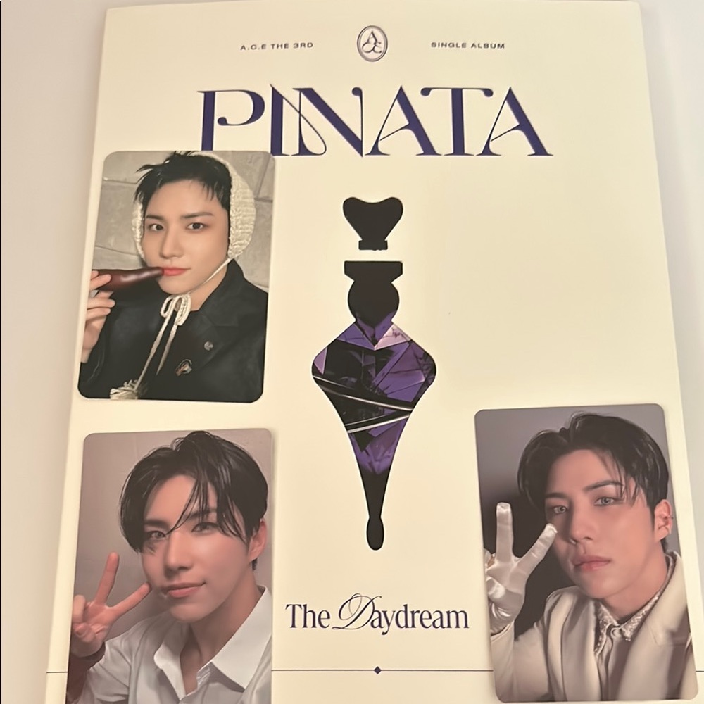 A.C.E 3rd Single Album 'Pinata' with Photocards- WOW ver